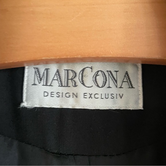 Vintage Marcona Design Exclusive Virgin Wool Blend Blazer Suit Jacket Size 10 - Picture 8 of 8